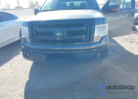 2013 Ford F150 Supercrew из США, поврежденный, VIN 1FTFW1CF9DKF08119